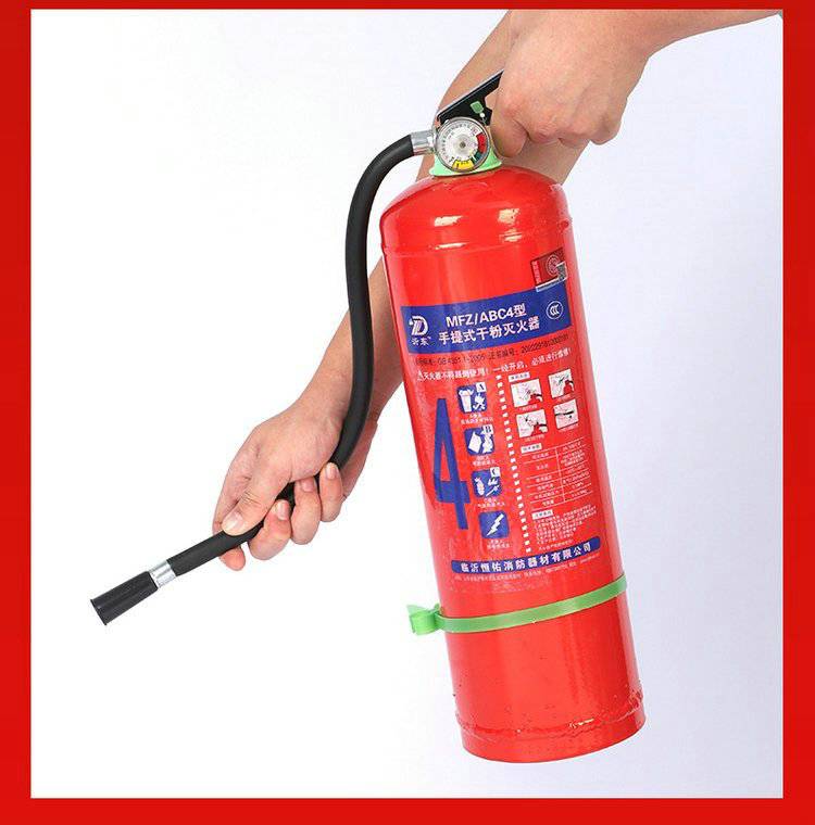 【國標(biāo)滅火3kg消防器材銷售工程工廠4kg5公斤8kg手提式干粉滅火器】批